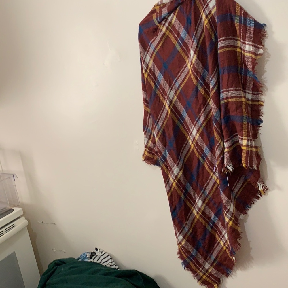 Fall Blanket Scarf (Square)